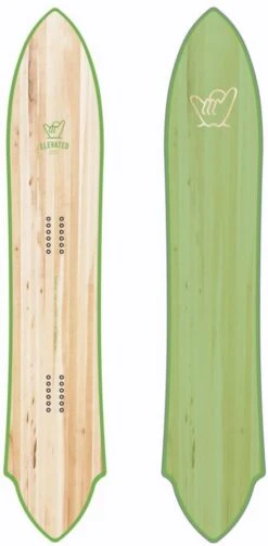 Elevated Surf Craft Step-Up Snowboard Review